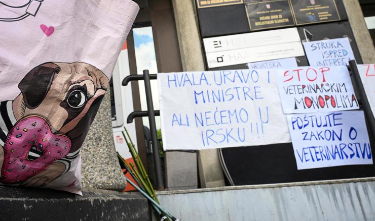 Veterinari prosvjeduju zbog natječaja i strahuju za seoske ambulante