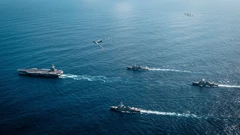 USS Gerald R. Ford u Karipskom moru