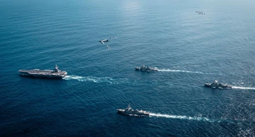 USS Gerald R. Ford u Karipskom moru