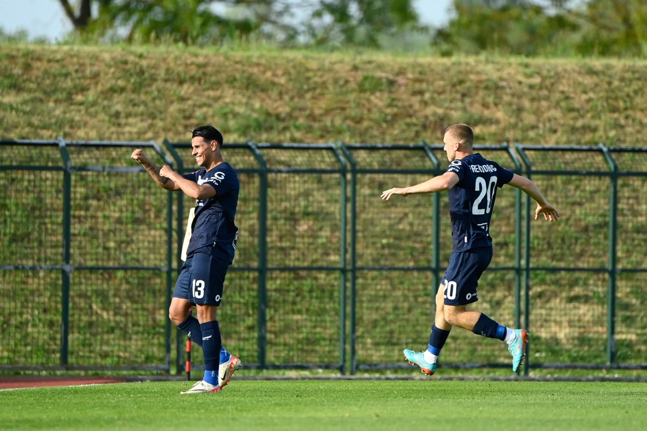 Slavlje igrača Osijeka, Foto: Ronald Goršić/CROPIX