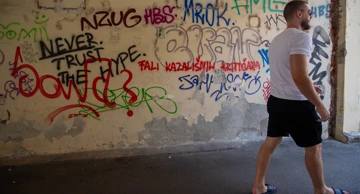 Grafiti u centru Zagreba