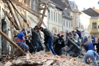 Posljedice razornog potresa u Petrinji i okolici, Foto: Slavko Midzor/Pixsell