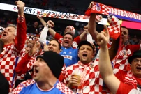 Hrvatski navijači u SAP Areni, Foto: Kai Pfaffenbach/REUTERS