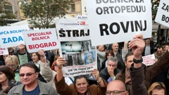 Štrajk djelatnka u zdravstvu, arhivska fotografija