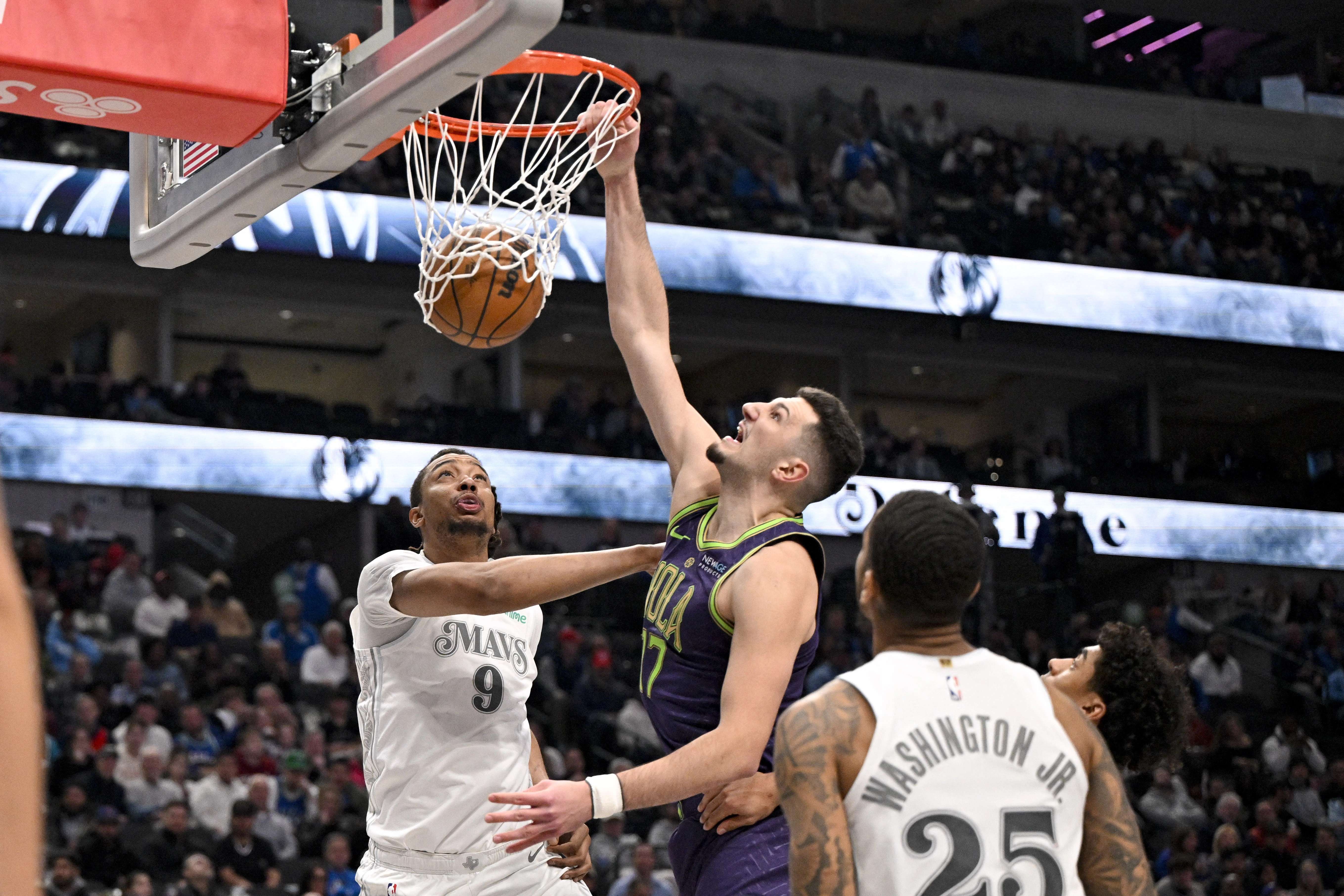 Matković erzielt neun Punkte bei Niederlage gegen Dallas 8 2025 02 22t024824z 2099495398 mt1usatoday25477801 rtrmadp 3 nba new orleans pelicans at dallas mavericks 20250222073826