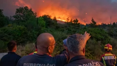 Požar na području Župe dubrovačke , Foto: Grgo Jelavic/PIXSELL 