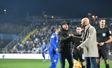 Treneri Slavena i Rijeke Roy Ferenčina i Željko Sopić, Foto: Damir Škomrlj/CROPIX