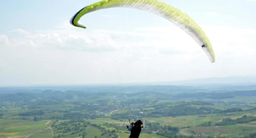 Paraglajder, ilustracija