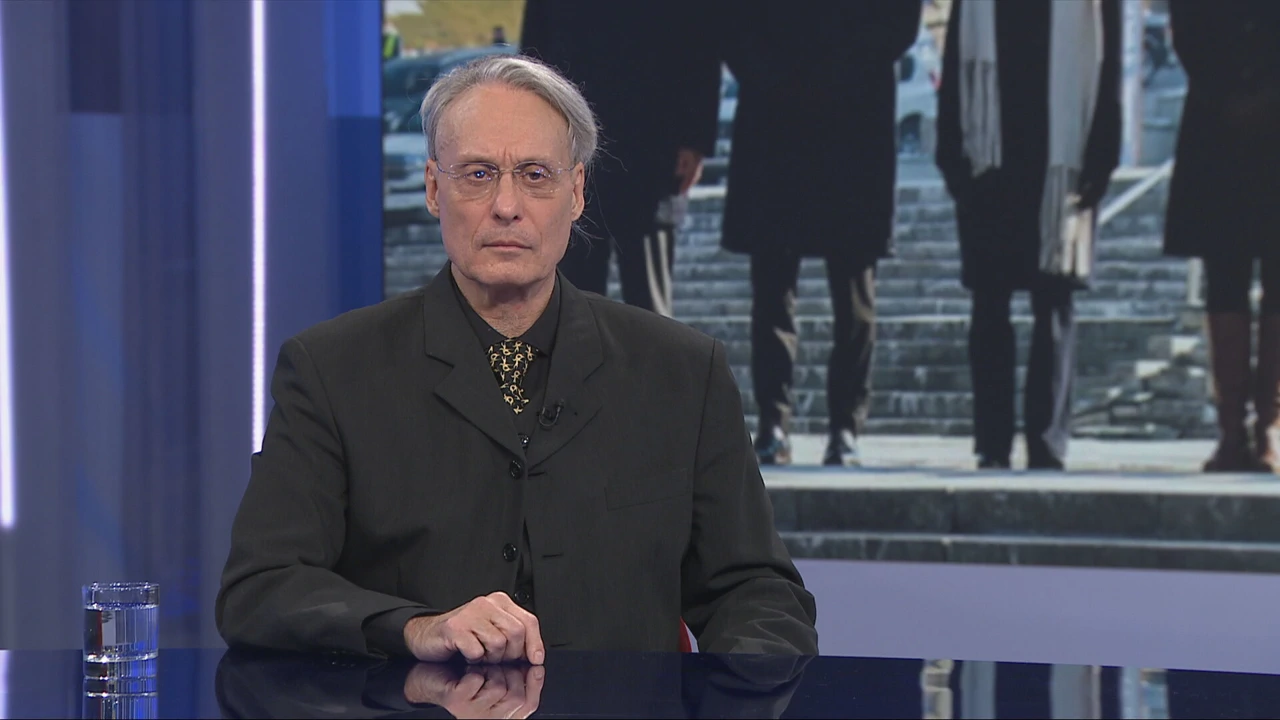 Tihomir Vinković, vanjskopolitički komentator HRT-a, Foto: HTV/HRT