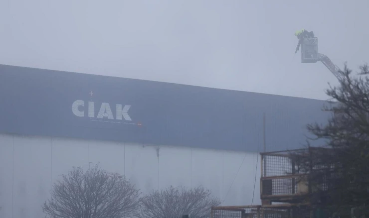 Pogon CIAK-a u Gubaševom u kojem je izbio požar