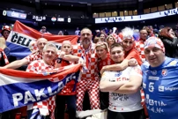 Navijači na utakmici Hrvatska - Mađarska, Foto: Sanjin Strukic/PIXSELL