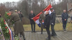 U mjestu Bučje kod Pakraca - obilježena je 30. godišnjica oslobađanja zloglasnog neprijateljskog uporišta na tom području, Foto: HRT/HTV