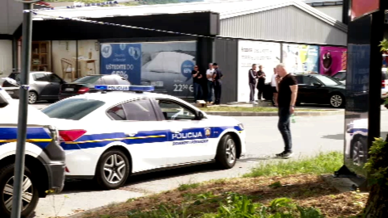 U pucnjavi u Krapini ubijen policajac, Foto: HTV/HRT