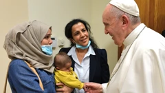 Papa Franjo s migrantima na Cipru, 3. prosinca