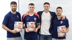 Bruno Petković, Dominik Livaković, autor knjige Marko Cvijanović, Andrej Kramarić