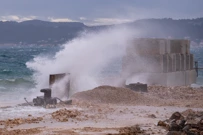 Olujno jugo na Jadranu, Foto: Dino Stanin/PIXSELL