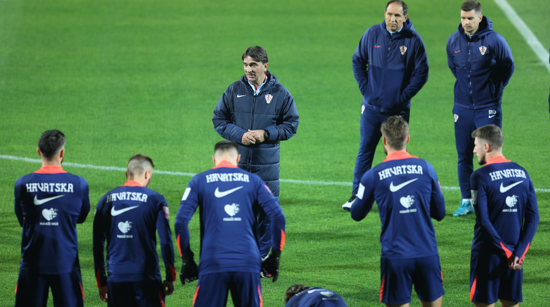 Zlatko Dalić i reprezentativci