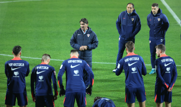 Zlatko Dalić i reprezentativci