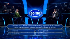 Verica Vojnović, Foto:  Tko želi biti milijunaš?/HRT