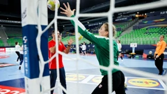 Trening hrvatskih rukometašica