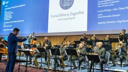 Jazz orkestar HRT-a, dirigent Miron Hauser