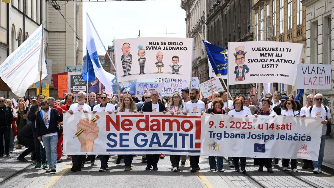 Prosvjed obrazovnih sindikata