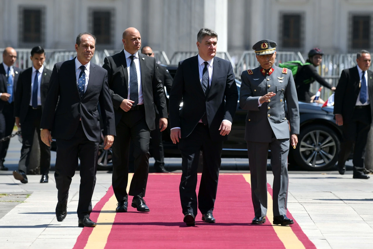 Predsjednik Milanović sastao se s čileanskim predsjednikom Boricem, Foto: Ured predsjednika Republike Hrvatske / Tomislav Bušljeta/HRT