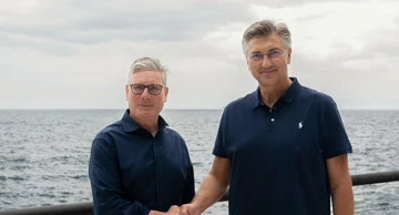 Keir Starmer i Andrej Plenković