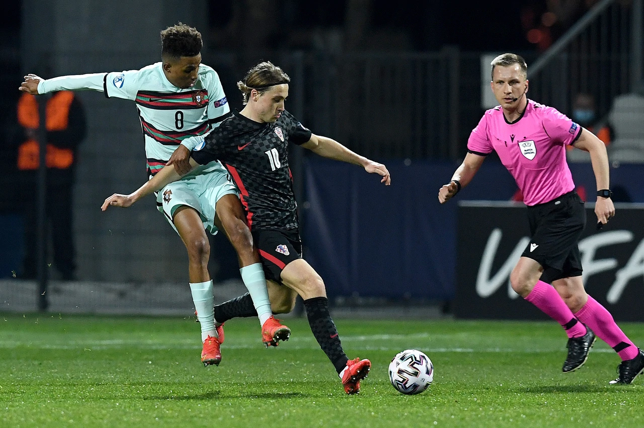 Dvoboj Portugala i Hrvatske, Foto: Marko Lukunić /PIXSELL