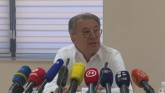Zdravko Mamić na konferenciji za medije