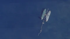 Satelitska snimka zaplijenjenog tankera 