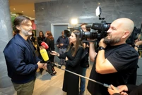 Zagreb: Komemoracija za preminulog novinara i urednika Nove TV Mislava Bagu , Foto: Sanjin Strukić/ Pixsell