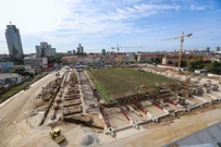 Radovi na novom stadionu u Kranjčevićevoj, Foto: Goran Stanzl/PIXSELL