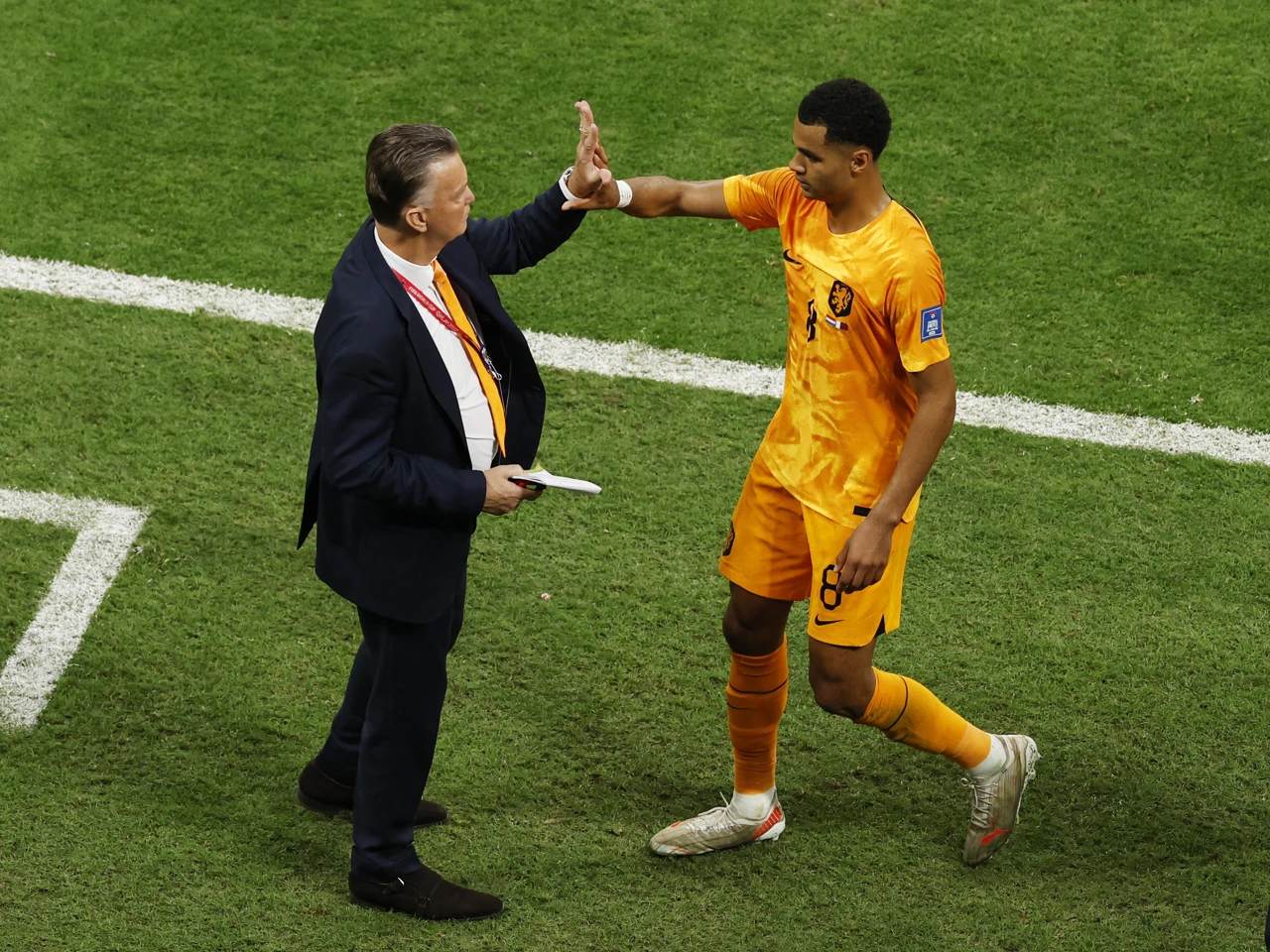 Louis van Gaal i Cody Gakpo