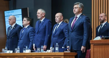 Članovi Vlade u Saboru, arhivska fotografija