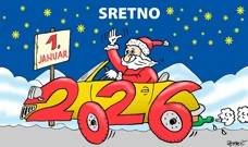 meteokarikatura, Foto: Branko Babič/HRT