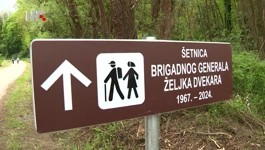 Šetnica za generala Željka Dvekara