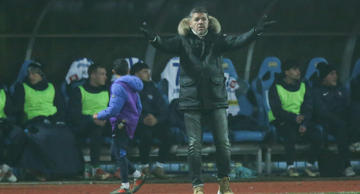 Silvijo Čabraja na utakmici s Varaždinom