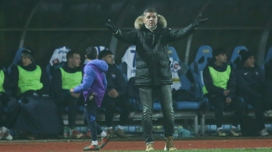 Silvijo Čabraja na utakmici s Varaždinom