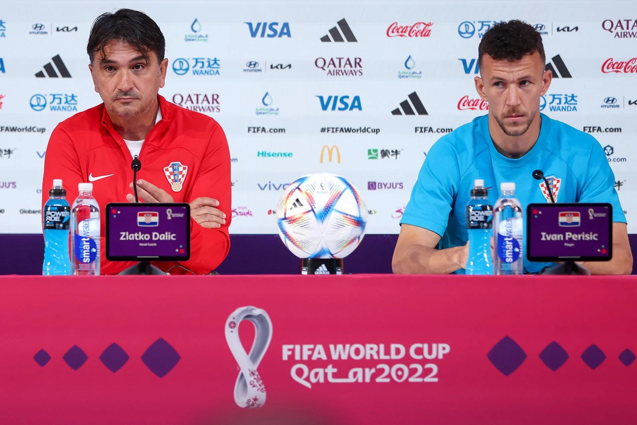 Zlatko Dalić i Ivan Perišić