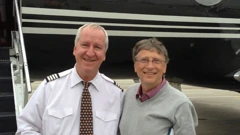 Fotografija pronađena na imanju Jefferya Epsteina (Bill Gates i pilot Lawrence Visoski), Foto: House Oversight Committee Democrats/via Reuters