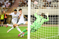 Pogodak Michelea Šege za 1:0, Foto: Ante Cizmic/Cropix