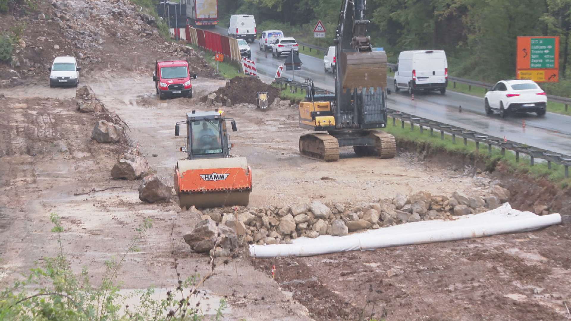 Matulji: Wie werden die Anwohner mit dem langfristigen Lärm der Baustelle umgehen? 5 pristupne ceste frame 123 20250925145342