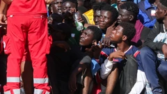 Migranti na Lampedusi