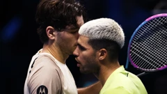 Taylor Fritz i Carlos Alcaraz 