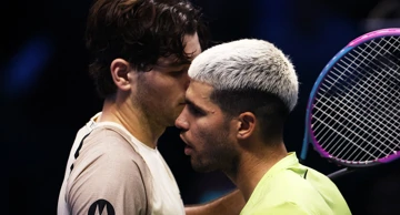 Taylor Fritz i Carlos Alcaraz 