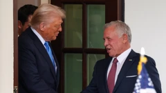 Donald Trump i kralj Abdulah