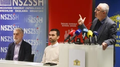 Konferencija za novinare sindikata