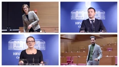 Marijana Puljak, Arsen Bauk, Urša Raukar Gamuli i Marin Miletić
