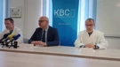 prof. dr. Josip Španjol, prof. dr. sc. Alen Ružić i izv. prof. dr. Ivan Bubić